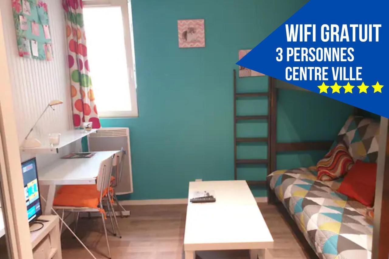 Studio Simplicien *Cosy* Plein Centre Ville De Poitiers *Tv* Wifi *Cafe* 外观 照片